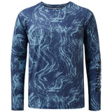 Mens long sleeve sun protection camo shirt - Bassdash