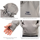 BASSDASH Men‘s Fleece Hoodies FS32M - Bassdash