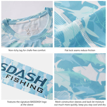 long sleeve fishing shirts uv protection FishCamo