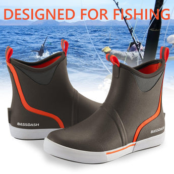 Men's 6 inch Waterproof Deck Boots - Bassdash
#color_brown