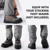 Men’s Flex Wading Boots with Rubber Sole - Bassdash
