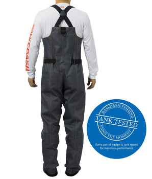 Men’s Denim Breathable Chest Wader Stocking Foot - Bassdash