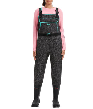 Women’s Leopard Neoprene Waders FW14
