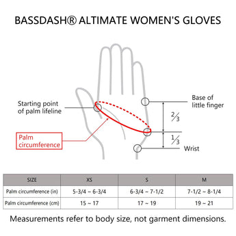Women’s UPF 50+ Fingerless Fishing Gloves - Bassdash