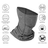 UPF 50+ Neck Gaiter with Breathable Holes - Bassdash