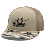Unisex Embroidered Rope Trucker Hat - Bassdash