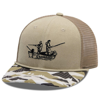Unisex Embroidered Rope Trucker Hat - Bassdash