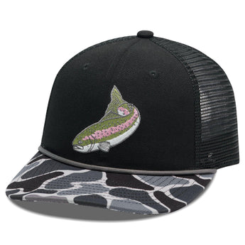 Unisex Embroidered Rope Trucker Hat - Bassdash