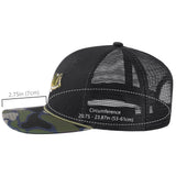 Unisex Embroidered Rope Trucker Hat - Bassdash