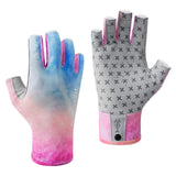 3/4 Finger UPF 50+ Sun Gloves Fishing Gloves - Bassdash
