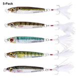Gungnir Light Jigging Casting Lures with VMC Hooks - Bassdash