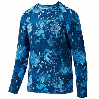 Youth UPF50+ Camo Long Sleeve Fishing Shirt FS14Y - Bassdash