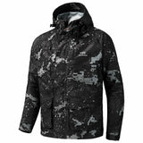 Men's Walker Breathable Waterproof Hunting Fishing Jacket - Bassdash #color_blak