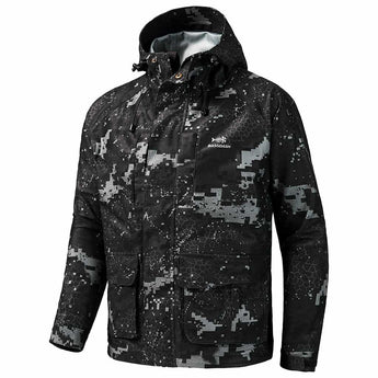 Men's Walker Breathable Waterproof Hunting Fishing Jacket - Bassdash #color_blak