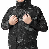 Men's Walker Breathable Waterproof Hunting Fishing Jacket - Bassdash #color_blak