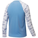 Youth UPF 50+ Camo Long Sleeve Fishing Shirt FS08Y - Bassdash