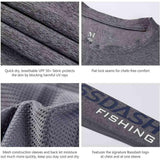 Men's UPF 50+ Long Sleeve Fishing Shirt FS01M - Bassdash