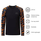 Youth UPF 50+ Camo Long Sleeve Fishing Shirt FS08Y - Bassdash