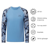 Youth UPF 50+ Camo Long Sleeve Fishing Shirt FS08Y - Bassdash