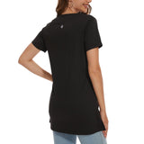 Women's UPF 50+ Short Sleeve Notch Neck Tunic Tops LB14W - Bassdash