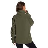 Women’s Oversized Half Zip Fleece Sweatshirts LB21W - Bassdash