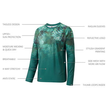 Green Scales Gradient