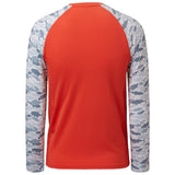 Youth UPF 50+ Camo Long Sleeve Fishing Shirt FS08Y - Bassdash