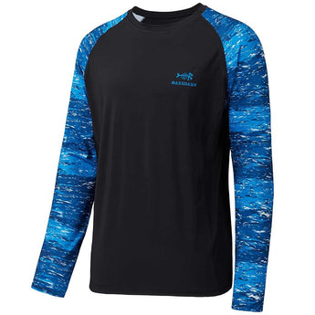 Men's UPF 50+ Camo Long Sleeve Fishing Shirt FS08M - Bassdash