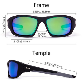Polarized UV Protection Sport Sunglasses V01 - Bassdash