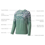 Green Digital Camo Gradient