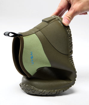 UVSAI Men’s Waterproof 5.3-inch Ankle High Garden Shoes Rain Boots