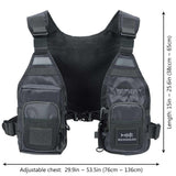 FV08 Ultra Lightweight Fishing Vest for Men Women - Bassdash