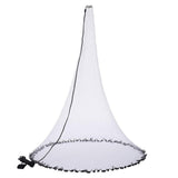 Fishing Cast Net 1/4-Inch with Utility Bucket for Bait Fish - Bassdash