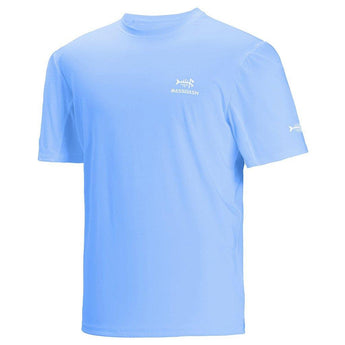 Men’s UPF 50+ Short Sleeve Fishing Shirt FS05M - Bassdash