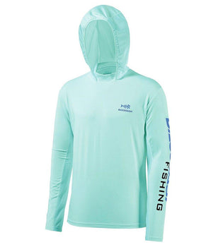 Men’s UPF 50+ Sun Long Sleeve Fishing Hoodie FS03M - Bassdash