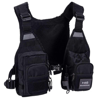FV08 Ultra Lightweight Fishing Vest for Men Women - Bassdash
