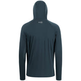 Men’s UPF 50+ Long Sleeve Fishing Hoodie with UV Neck Gaiter FS06M - Bassdash #color_slate-blue