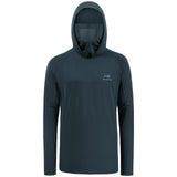Men’s UPF 50+ Long Sleeve Fishing Hoodie with UV Neck Gaiter FS06M - Bassdash